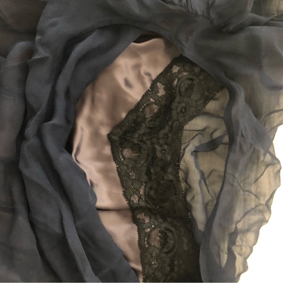 NWT silk Sacai sheer blouse - Picture 5 of 6